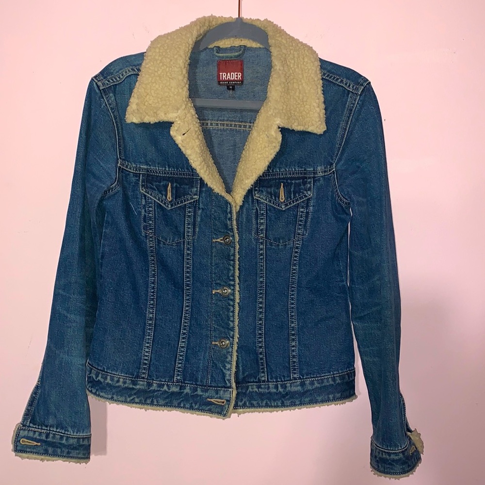 Trader jeans company Sherpa jacket